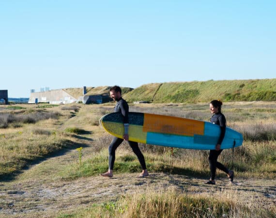 surfer à Treguennec